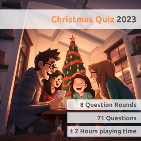 Christmas Quiz 2023 front cover