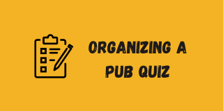 Quiz wiki organizing a pub quiz illustration