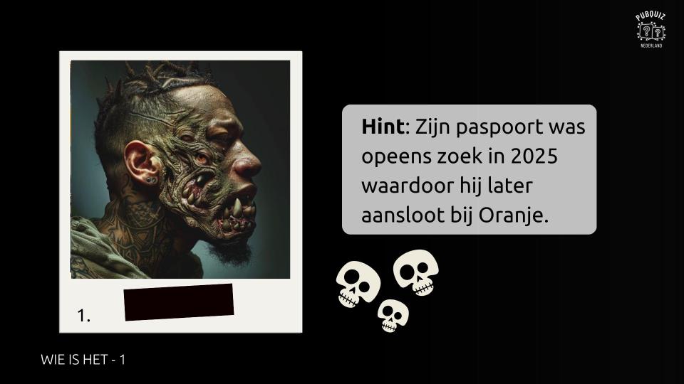 HalloweenQuiz voorbeeldvraag 2