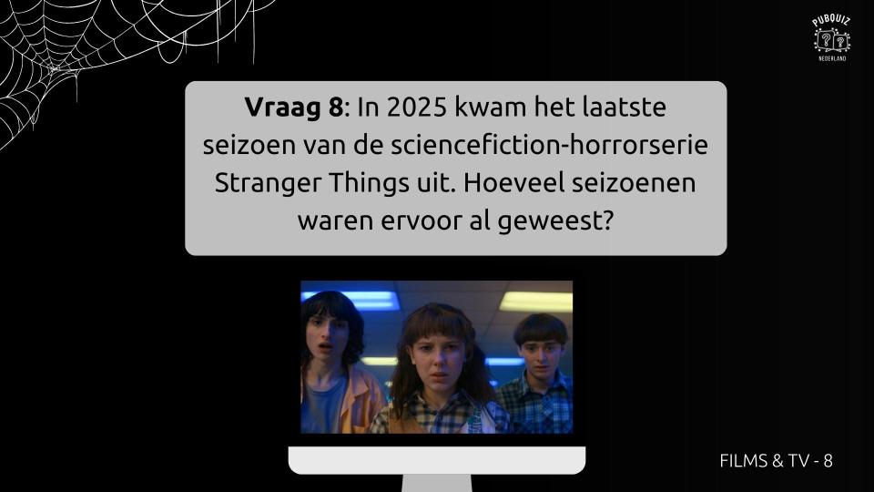 HalloweenQuiz voorbeeldvraag 1