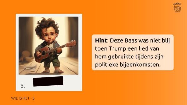 korte muziekquiz voorbeeldvraag 1
