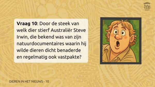 dierenquiz voorbeeldvraag 2