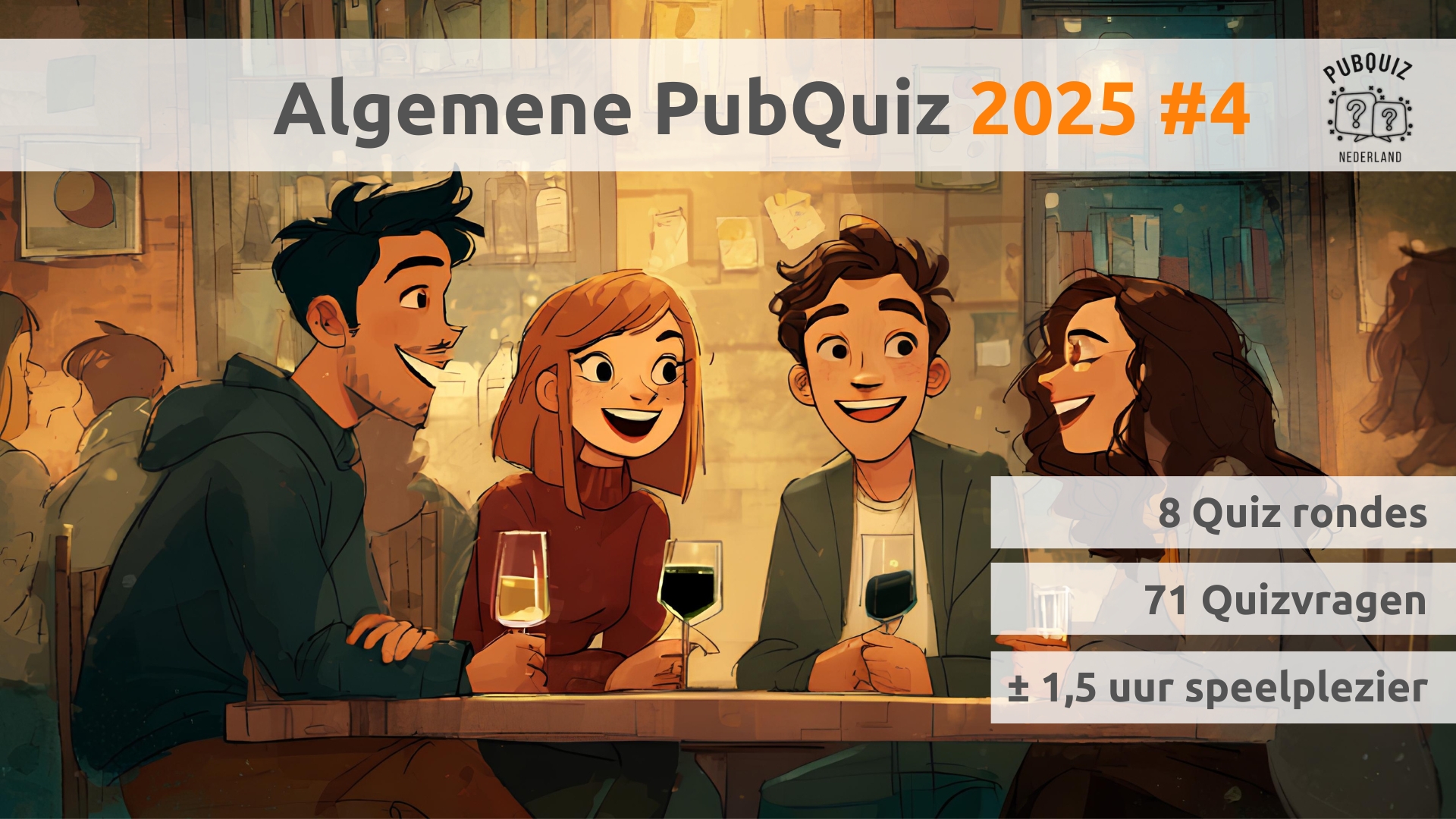 algemene pubquiz 2025 deel 4 voorkant