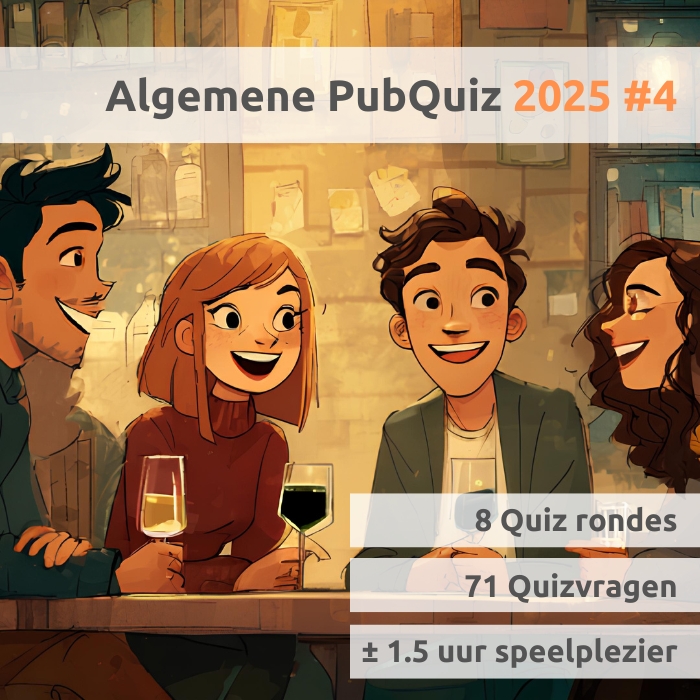 algemene pubquiz 2025 deel 4 voorkant
