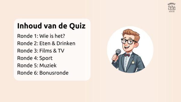 Algemene PubQuiz 2025-4 korte versie inhoud