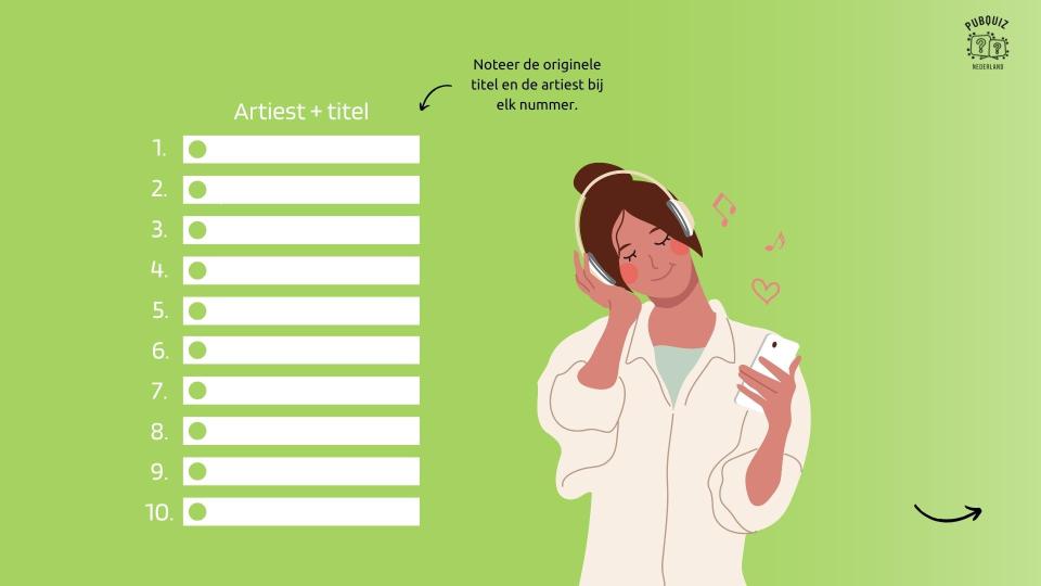 algemene pubquiz 2025 deel 4 muziekronde