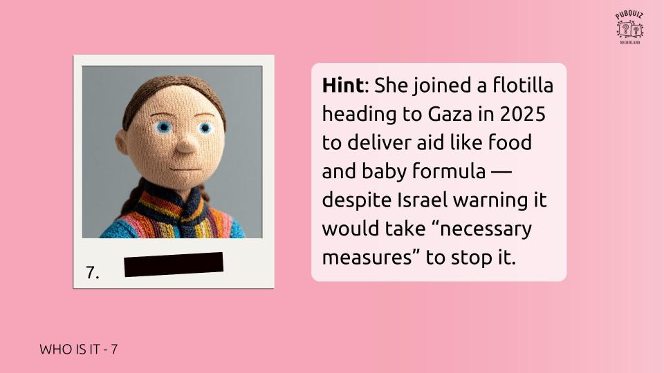 General Quiz 2025 part 4 example question 1