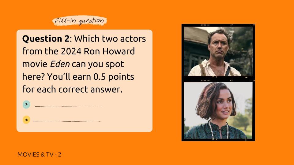 General Quiz 2025 part 4 example question 3