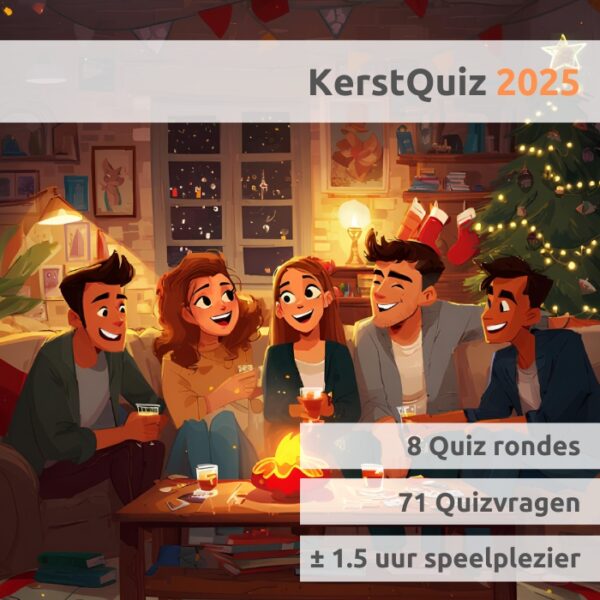 KerstQuiz 2025 voorkant product
