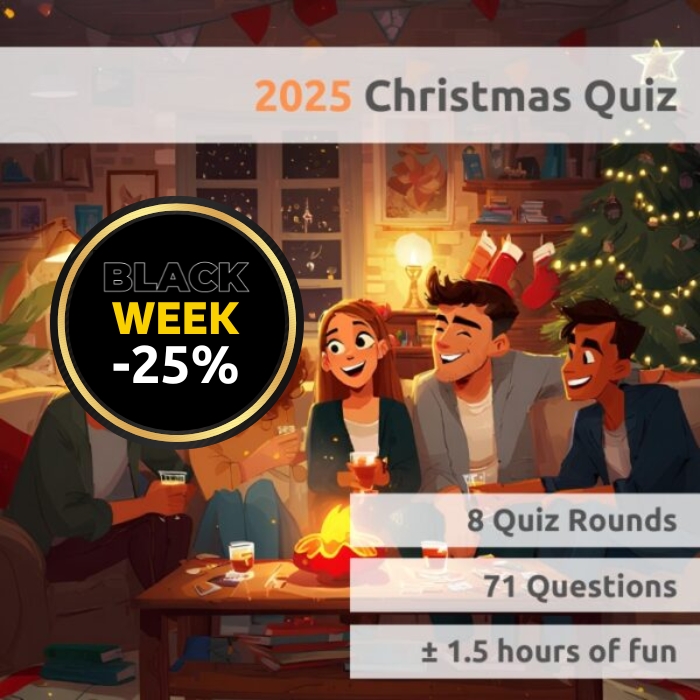 Eindejaarsquiz 2024 voorkant product