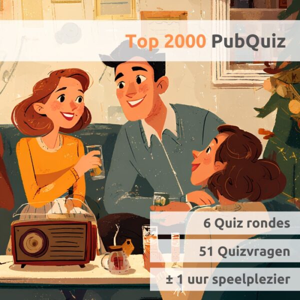 Top 2000 PubQuiz voorkant